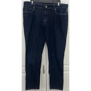 Liz Claiborne Women's Boyfriend Skinny Stretch Denim Jeans Size 10